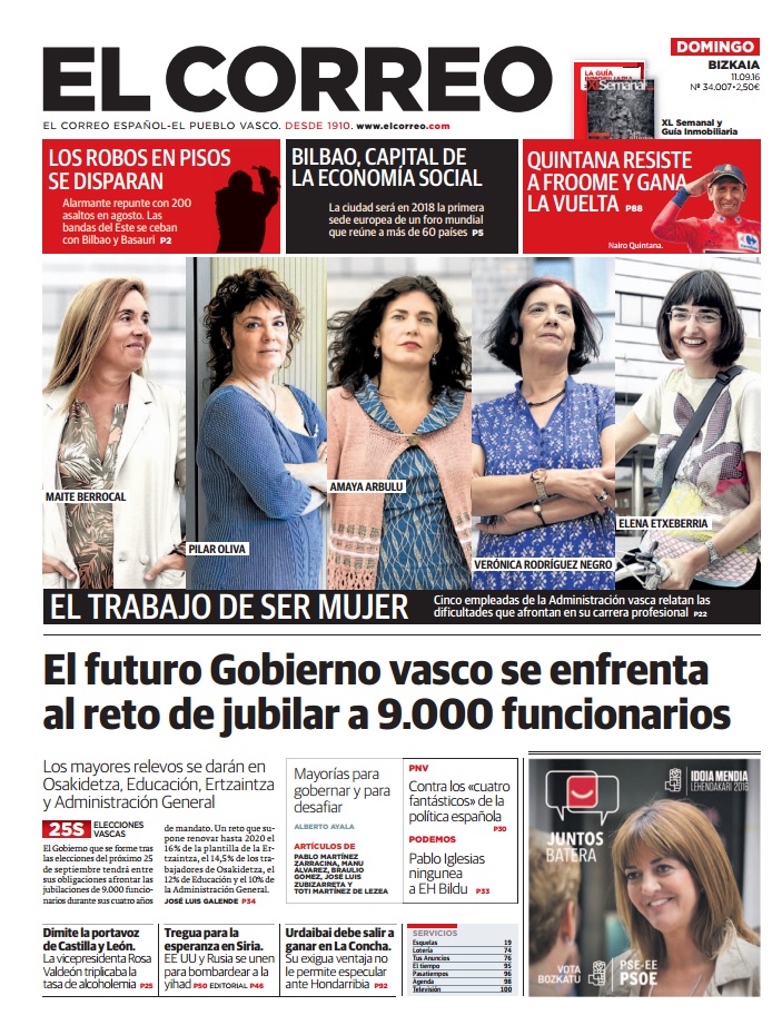 EL CORREO 11 septiembre