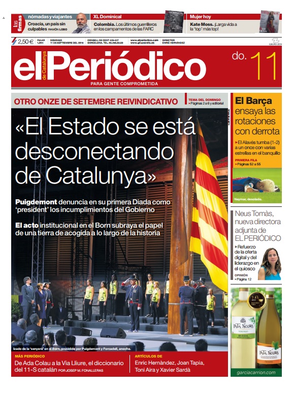 EL PERIÓDICO 11 septiembre