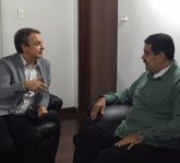 Foto: Zapatero se reúne con Maduro en el marco de las tareas de mediación entre Gobierno y oposición
