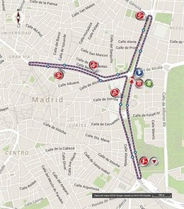 La Vuelta Ciclista a España en Madrid