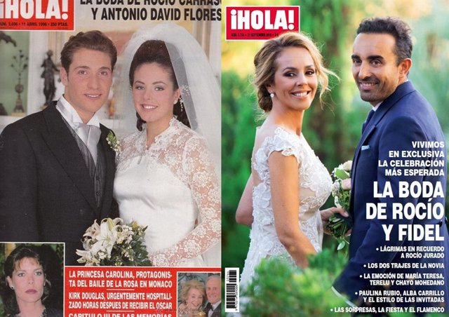 rocío carrasco aprende de los errores de su primera boda