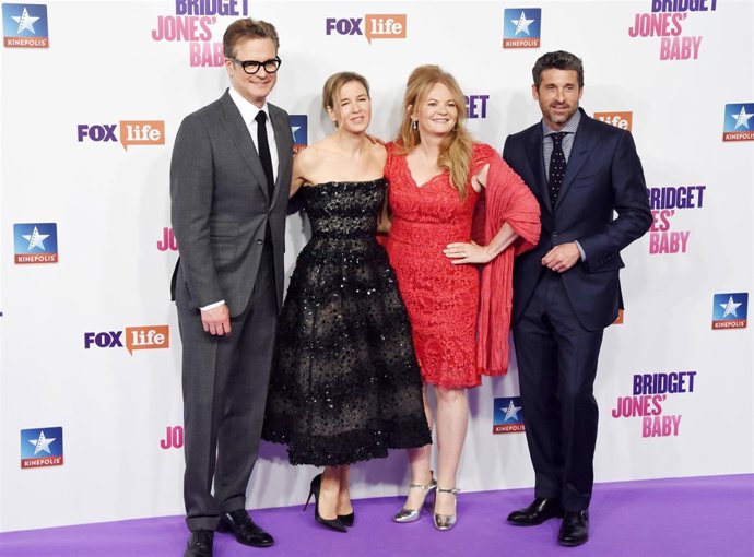 Protagonistas de Bridget Jones's Baby/ Europa Press Reportajes