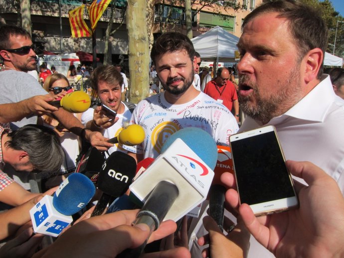 G.Rufián, O.Junqueras (ERC)