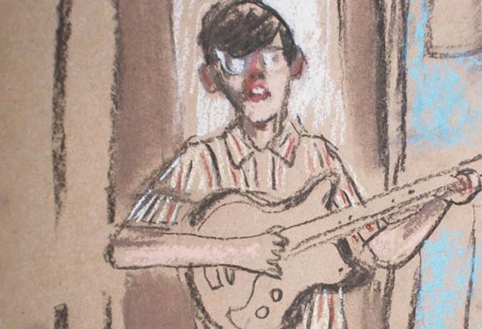 Una de las obras de la pintora Clara Carnicer