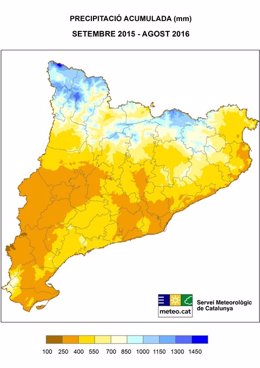 Catalunya registra uno de los años más secos 