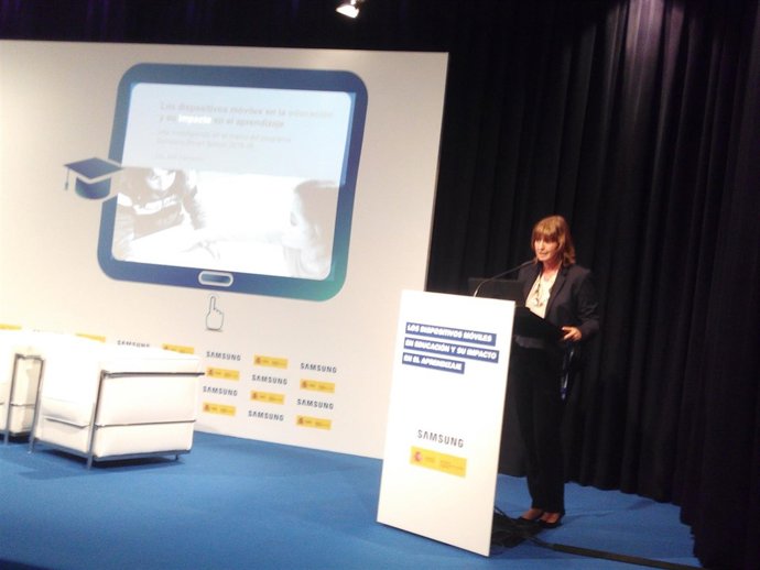 Mar Camacho, autora del estudio Los dispositivos móviles en educación