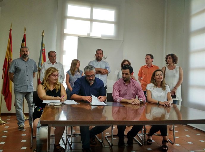 El PSPV y Compromís firman 'Acuerdo del Batán' para gobernar juntos en Paterna