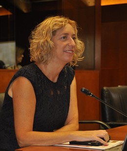 La diputada de IU en las Cortes de Aragón, Patricia Luquin