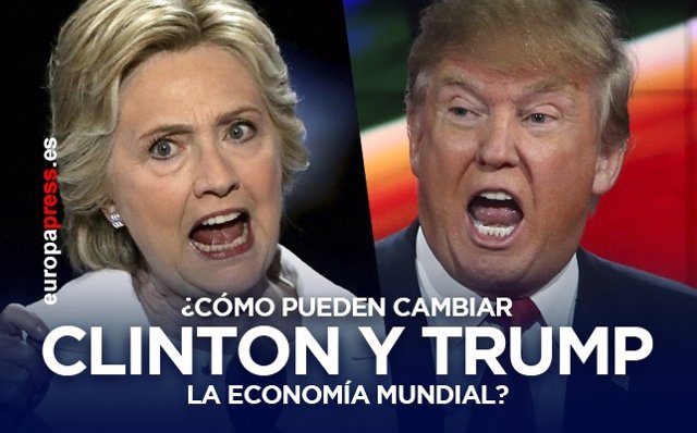 ¿Cómo Pueden Cambiar Clinton Y Trump La Economía Mundial?