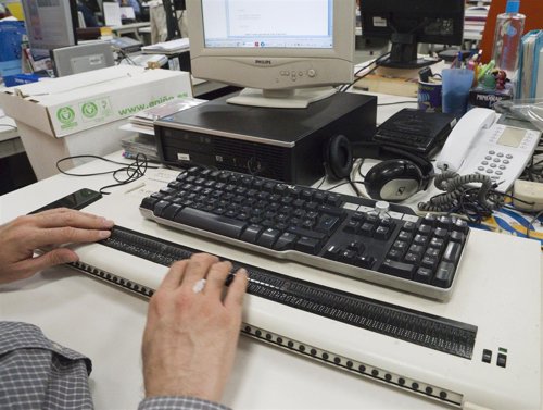 Fundación ONCE, teclado adaptado, discapacidad