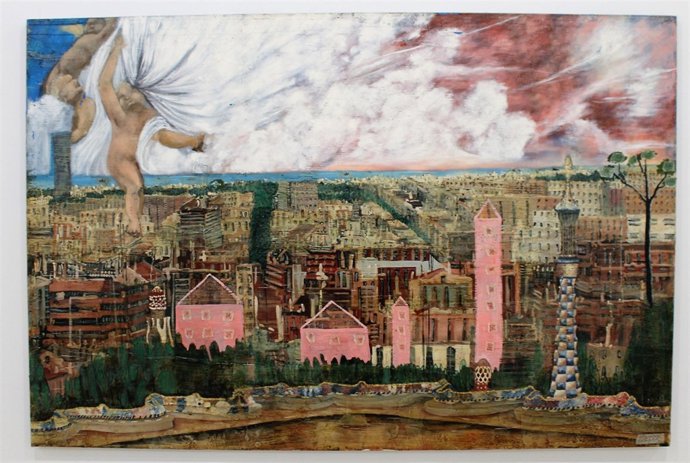 Una de las obras de la exposición