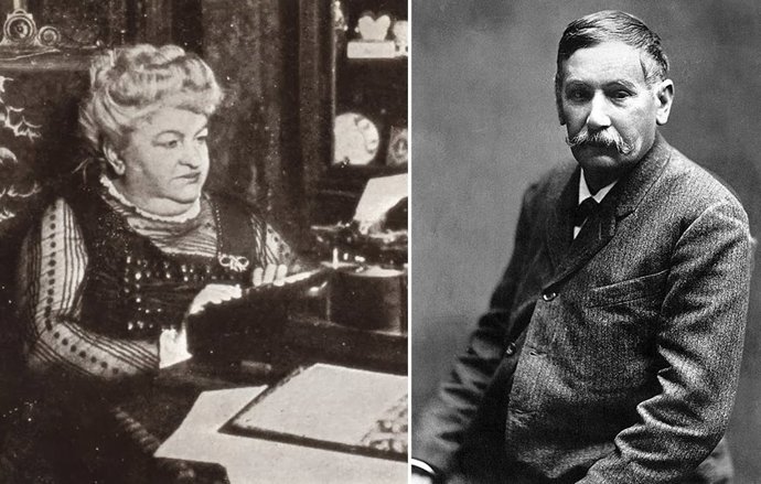 Emilia Pardon Bazán y Benito Pérez Galdós