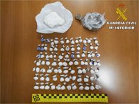 Detenidos dos hombres en El Campello por vender cocaína 'a domicilio' mediante Whatsapp