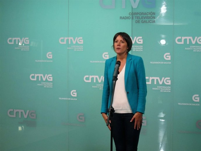 Ana Pontón tras el debate de la CRTVG