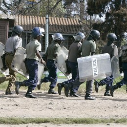 Policia de Harare, Zimbabue