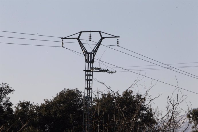 Electricidad, energía, cables, torres eléctricas, corriente