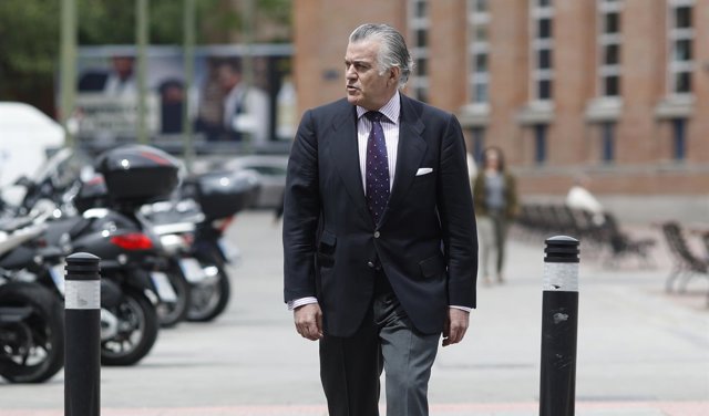 Luis Bárcenas acude a los juzgados de Plaza de Castilla