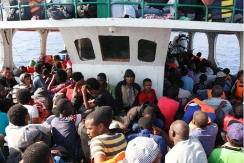 Rescate inmigrantes Guardia Civil