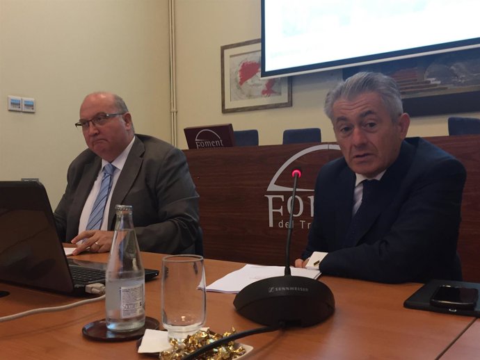 Salvador Guillermo y Valentí Pich (Fomento del Trabajo)