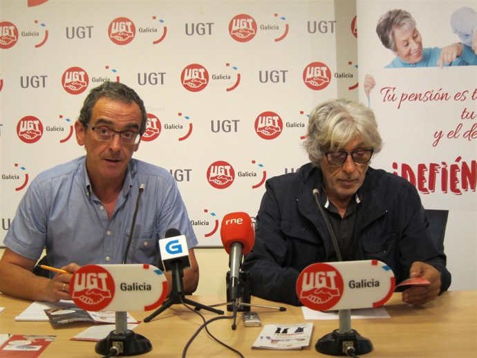 Luis Baneira y Valentín Tato, de UGT