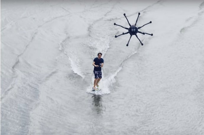 Dronesurfing