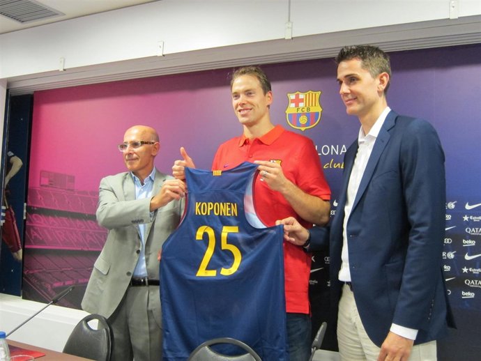 Petteri Koponen, presentado en el Barcelona