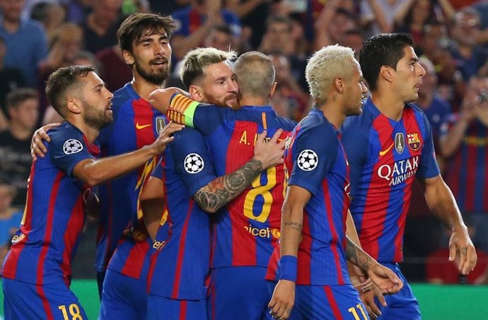 El Barça golea al Celtic en Champions