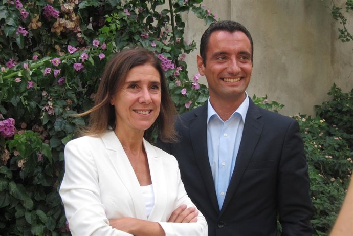 Teresa Pitarch y Edgar Collado