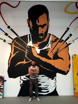 El pintor Antonio de Felipe