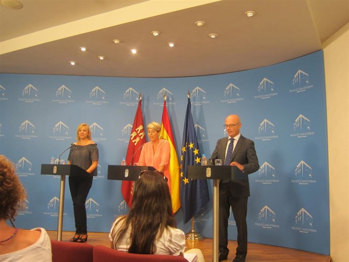 Violante Tomás, Noelia Arroyo y Juan Hernández