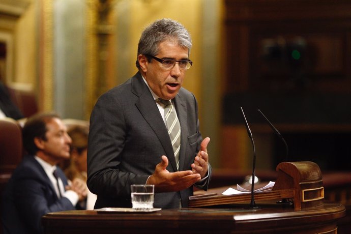 Francesc Homs en el debate de investidura de Rajoy 