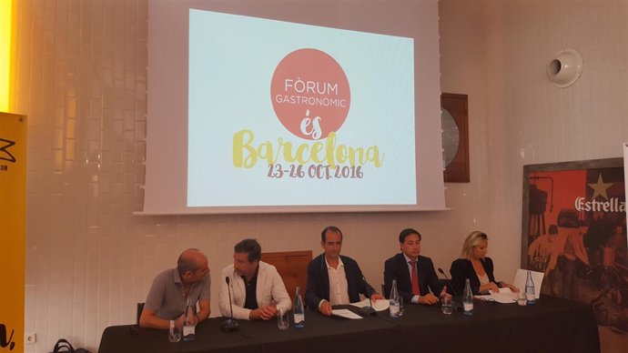 Presentación Fórum Gastronómico Barcelona