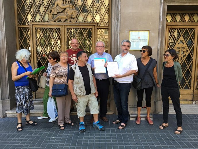 Entrega de las alegaciones por parte de la ABST