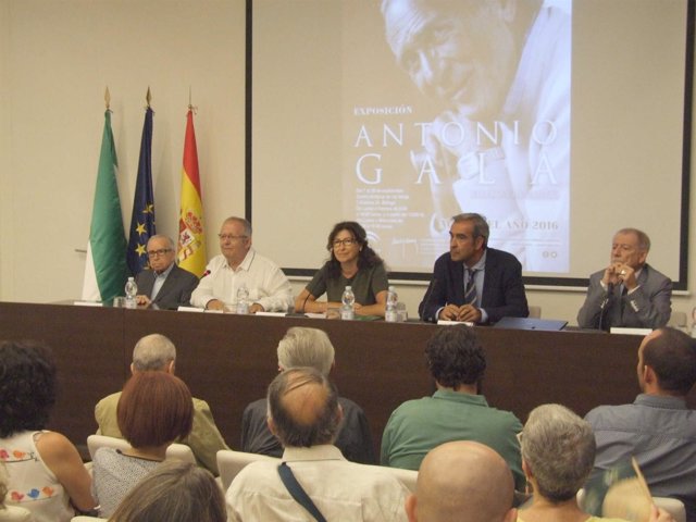 Monsalud Bautista exposición Antonio Gala