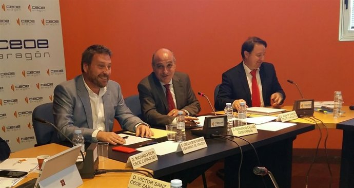 José Luis Soro en la Junta Ejecutiva de CEOE-Aragón 