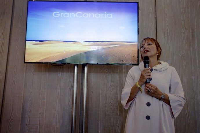 Inés Jiménez , consejera de Turismo del Cabildo de Gran Canaria