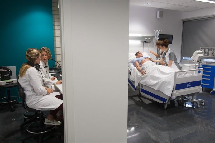 Centro de Simulación de Enfermería de la Universidad de Navarra.