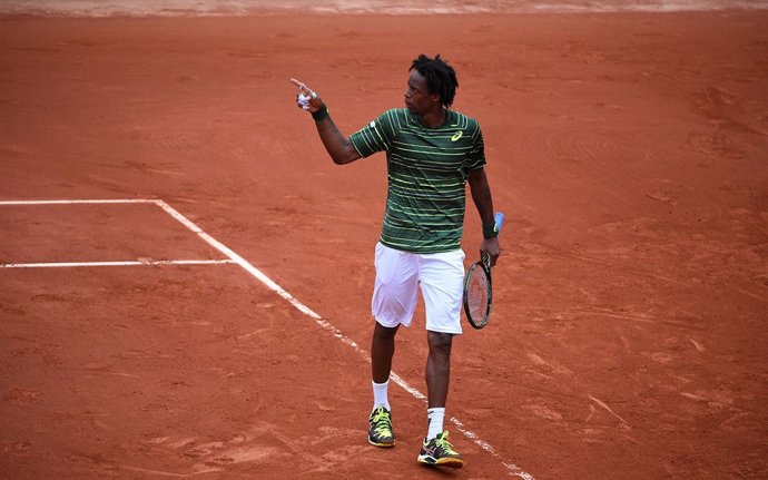 Gaël Monfils, roland garros 2015.