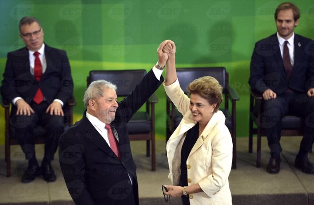 Lula da Silva y Rousseff