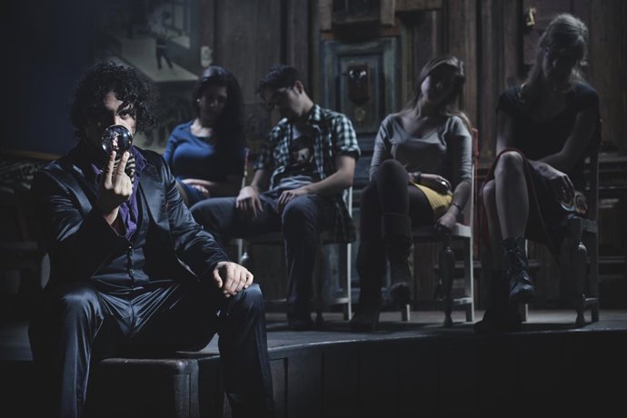 Un momento del espectáculo del hipnotizador Max Verdié