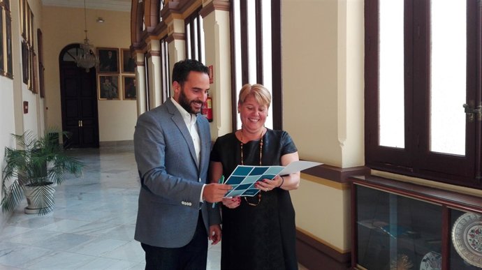 María del Carmen Moreno y Daniel Pérez, PSOE en Ayuntamiento
