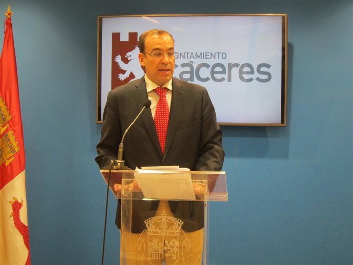 Rafael Mateos, portavoz del Gobierno local de Cáceres