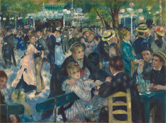 'Bal Du Moulin De La Galette', 1876 Musée DOrsay, París
