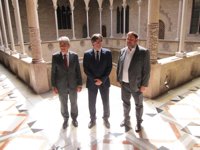 Puigdemont y Junqueras apoyan a Homs antes de declarar en el TS: "No estarás solo"