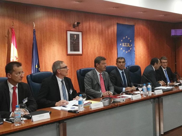 Ministro de Justicia Rafael Catalá. Congreso europeo secretarios