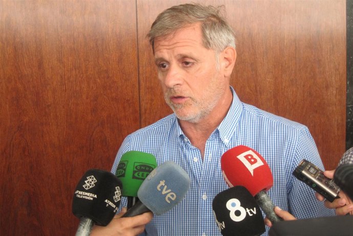 El líder del PP en el Ayuntamiento de Barcelona, Alberto Fernández