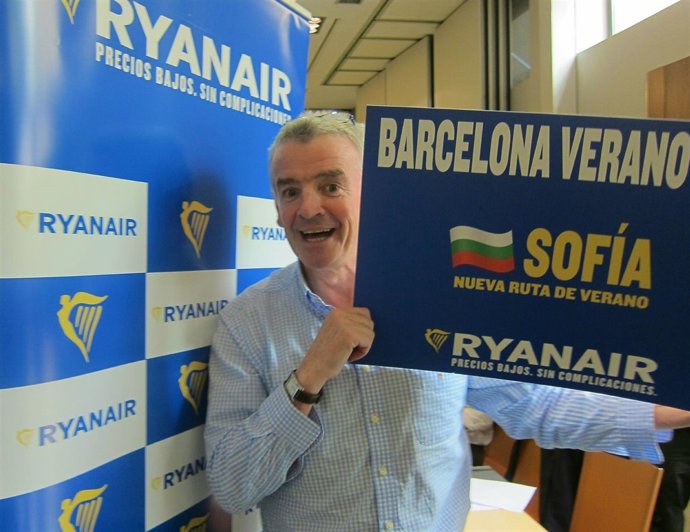 El consejero delegado de Ryanair, Michael O'Leary