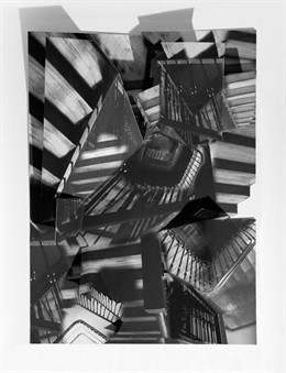 Obra de Juan Moro que se puede ver en la sala El Brocense de Cáceres