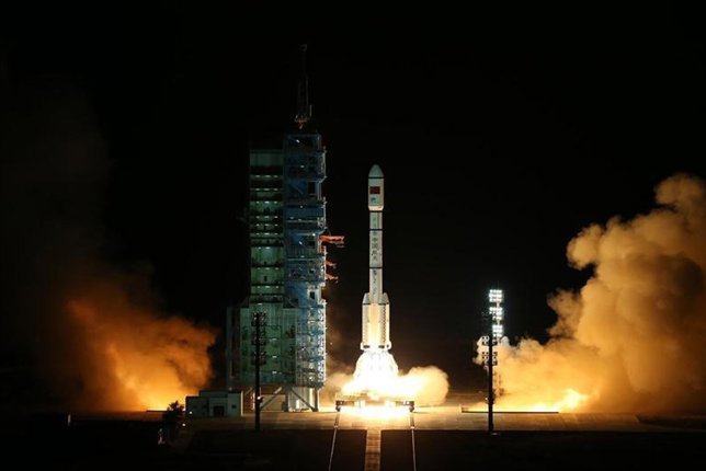 Lanzamiento del Tiangong 2