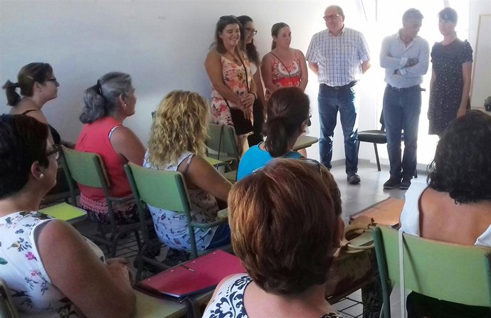 El curso de apoyo a domicilio se desarrolla en Huécija.